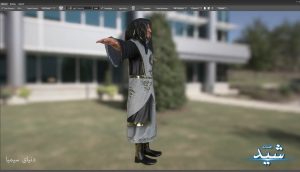 Legend of the light_Witcher Character Texturing_Hadi Beheshti CG Artist Game Designer