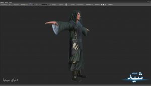 Legend of the light_Witcher Character Texturing_Hadi Beheshti CG Artist Game Designer
